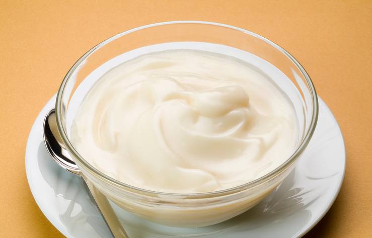 crema al mascarpone e yogurt