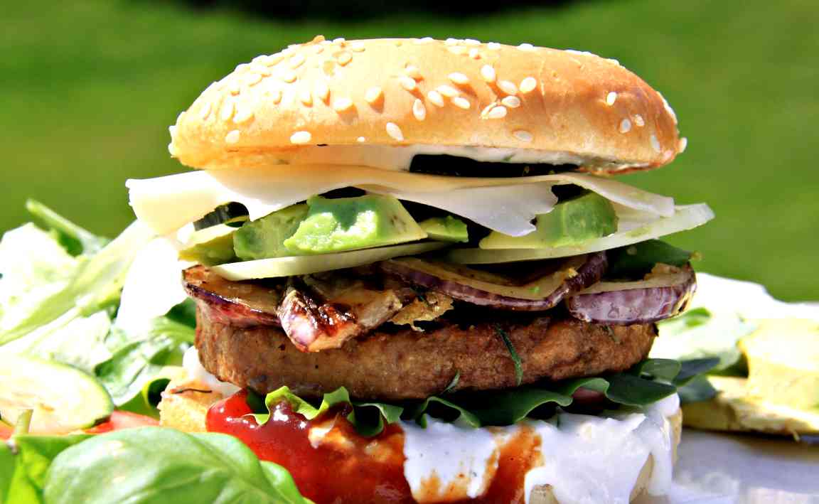 donald hamburger vegano