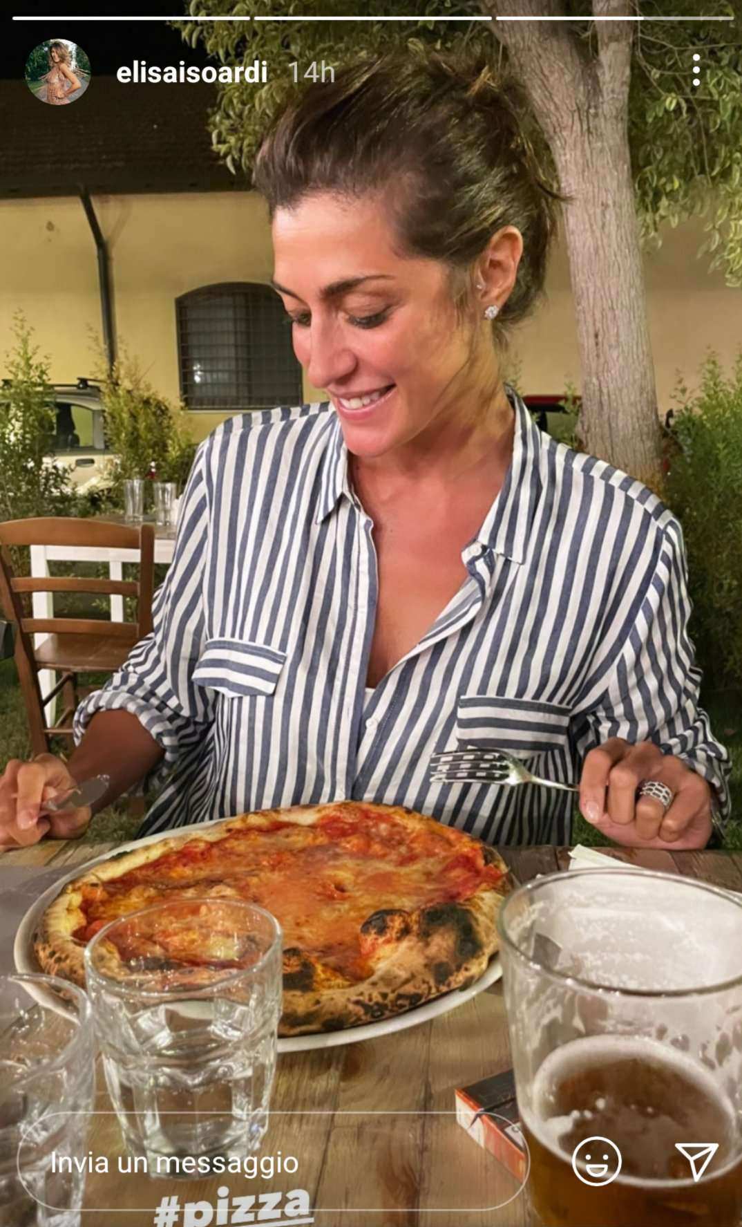 Elisa Isoardi - pizza