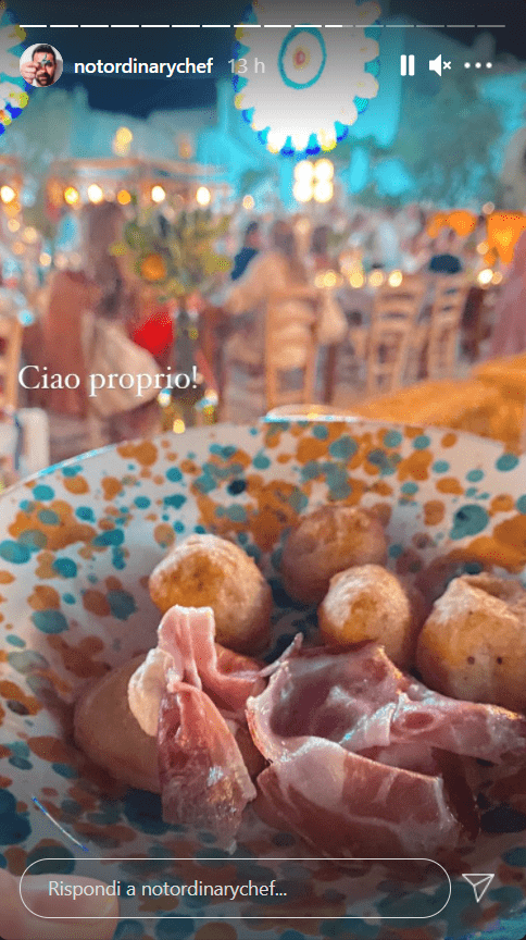 Roberto Valbuzzi cena Puglia foto mozzafiato