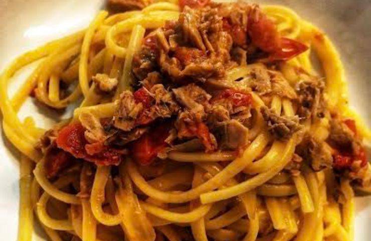 Spaghetti tonno