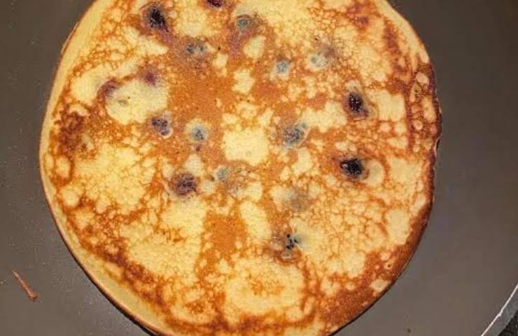 Pancakes mirtilli