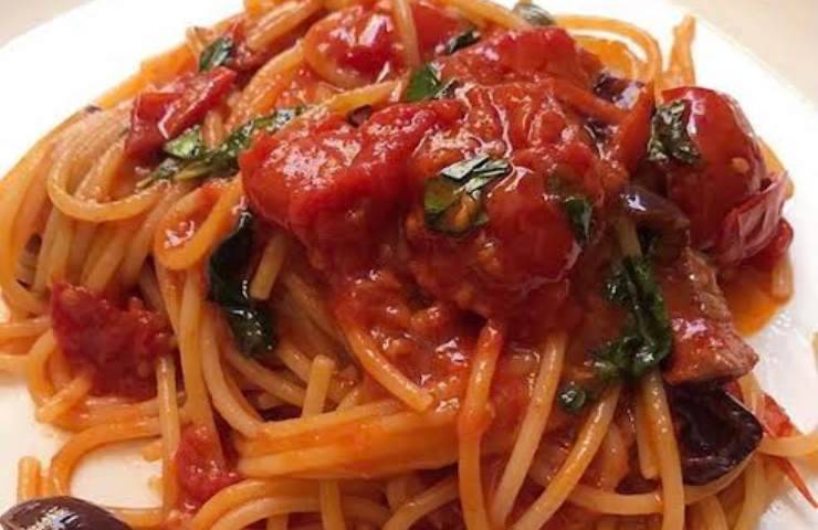 Spaghetti vesuviana 
