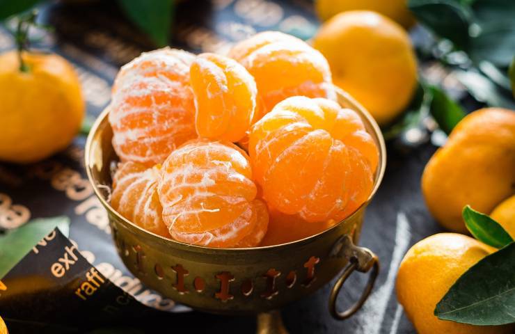 mandarini bucce non buttarle