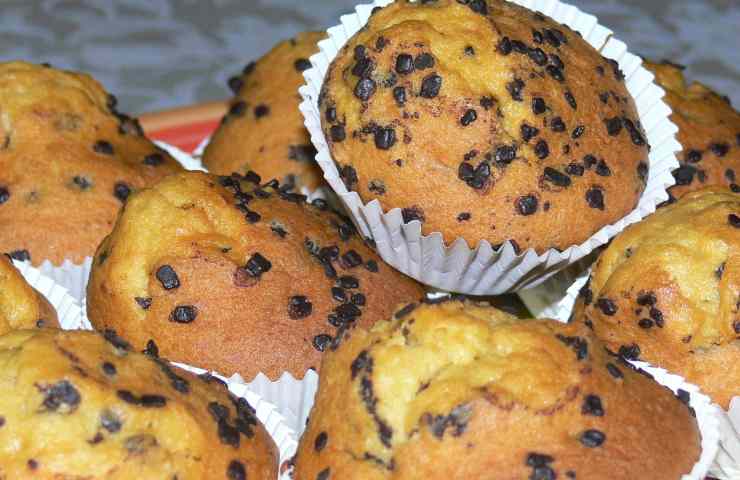 Muffin Grana Padano Dop, mele e cioccolato ricetta bambini