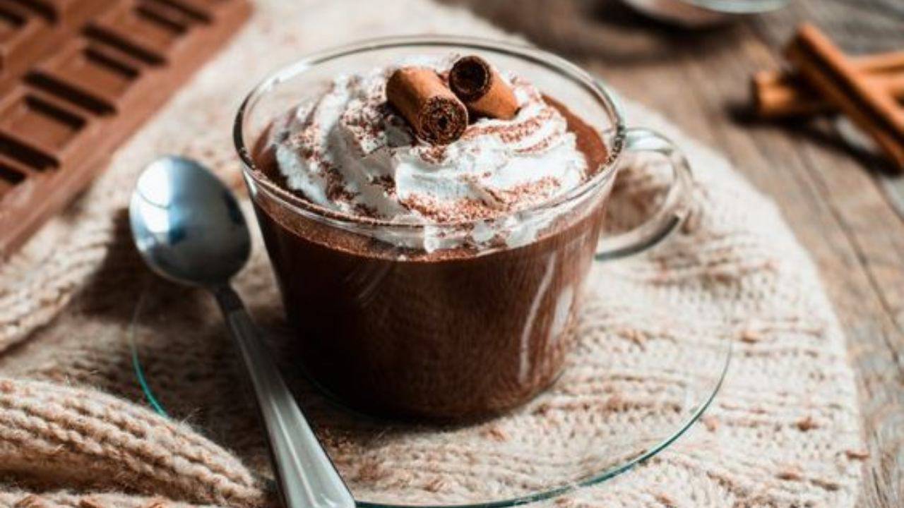cioccolata calda fit ricetta