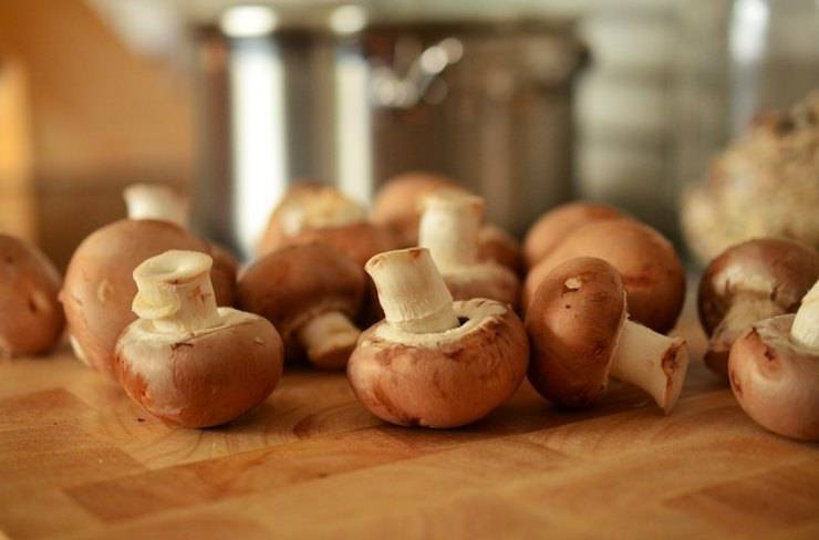 funghi per ricetta arrosto
