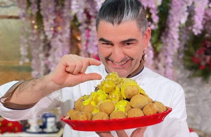 frittelle risotto chef Sergio Barzetti 