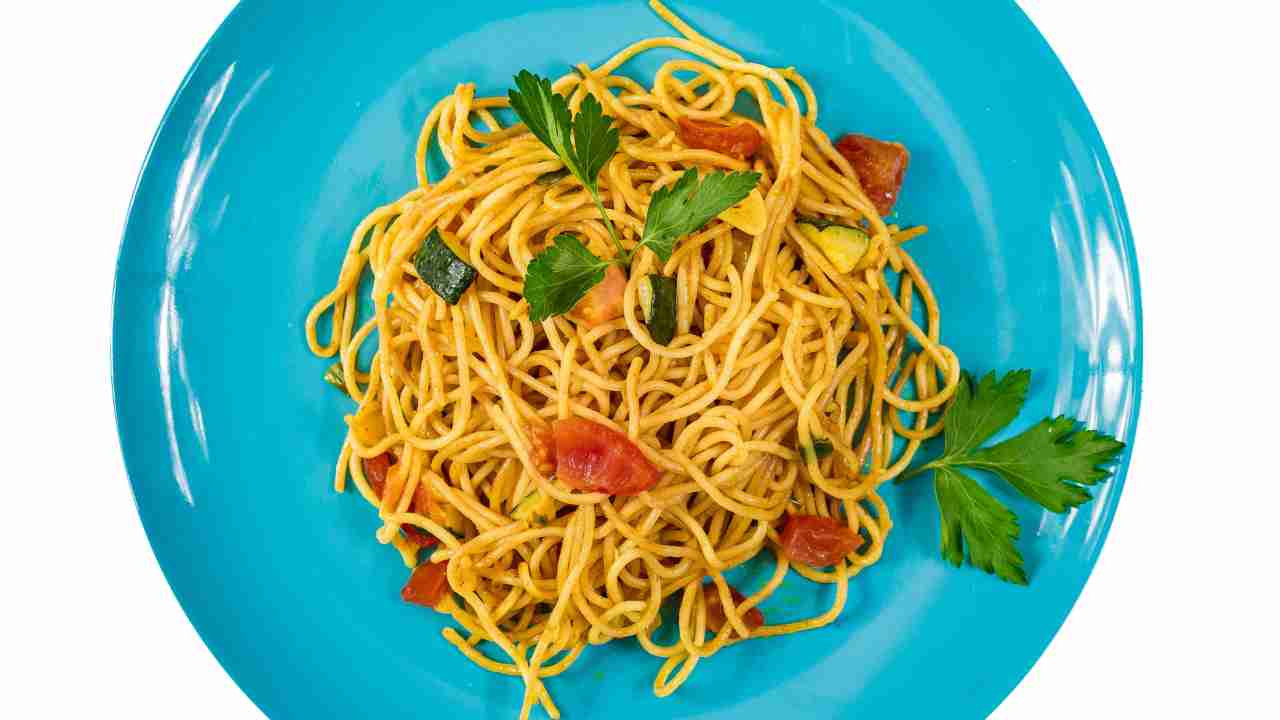 Spaghetti zucchine tonno