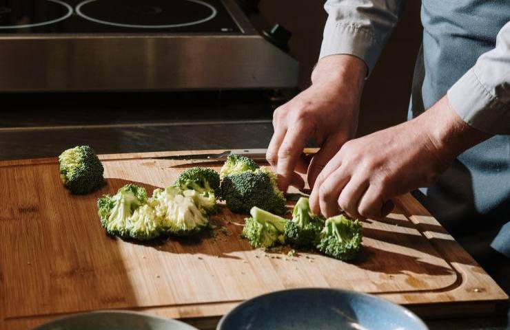 broccolo tagliato a cimette