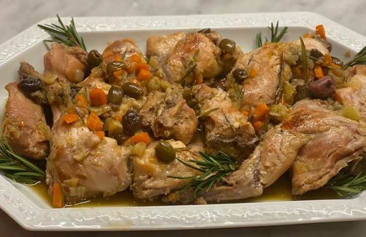 Benedetta Parodi ricetta coniglio alle olive