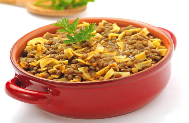 pasta e lenticchie ricetta napoletana
