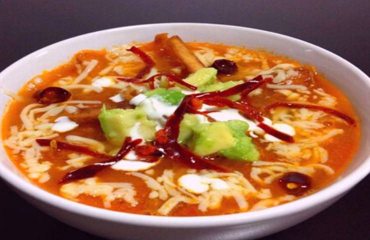 Sopa azteca receta mexicana original