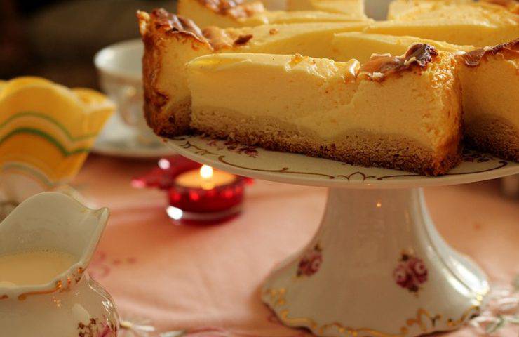 cheesecake ricotta arancia ricetta forno facile 