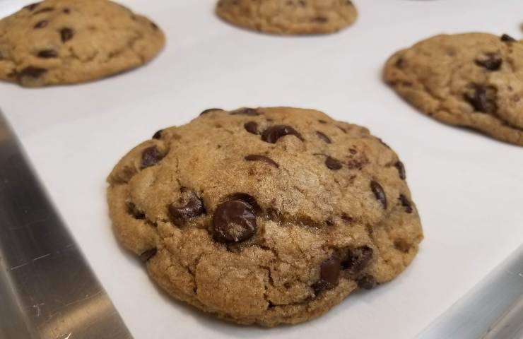Cookies farina di ceci e cioccolato ricetta