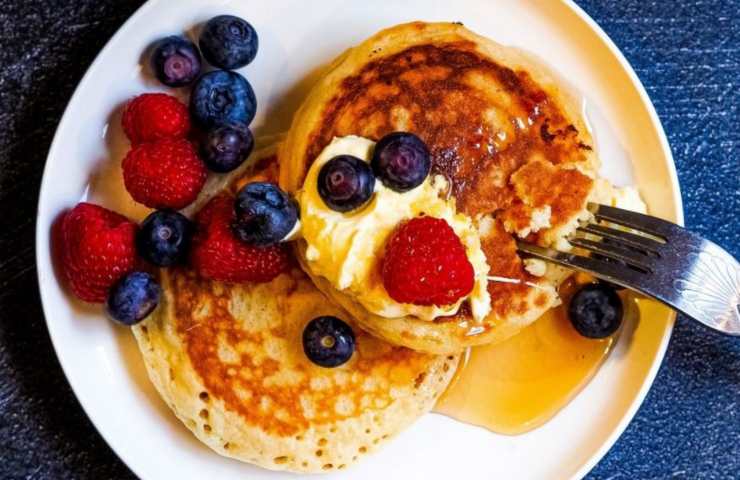 Pancakes alla ricotta senza glutine e lattosio ricetta
