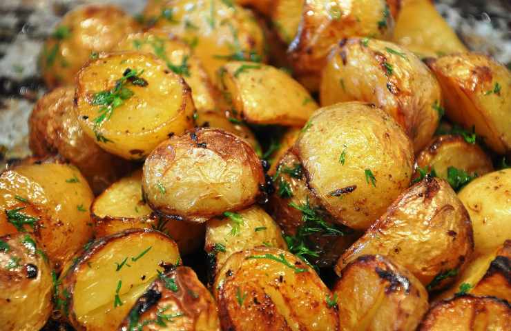 patate croccanti forno trucco ricetta