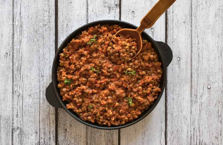 ragù lenticchie cremoso ricetta facile gustosa