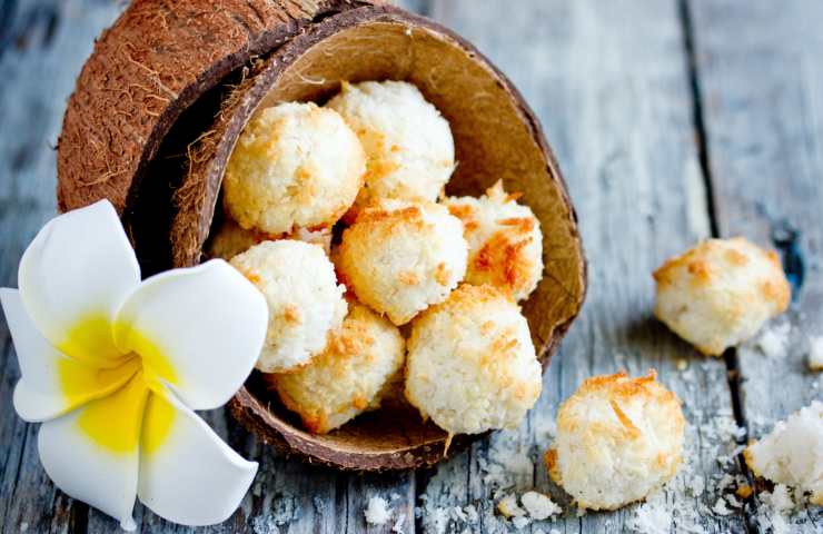 biscotti al cocco ricetta senza latte e senza glutine