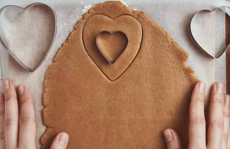 biscotti di san valentino a forma di cuore ricetta