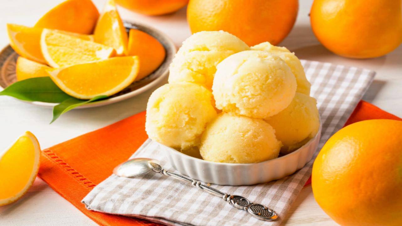 gelato arancia ricetta invernale golosa