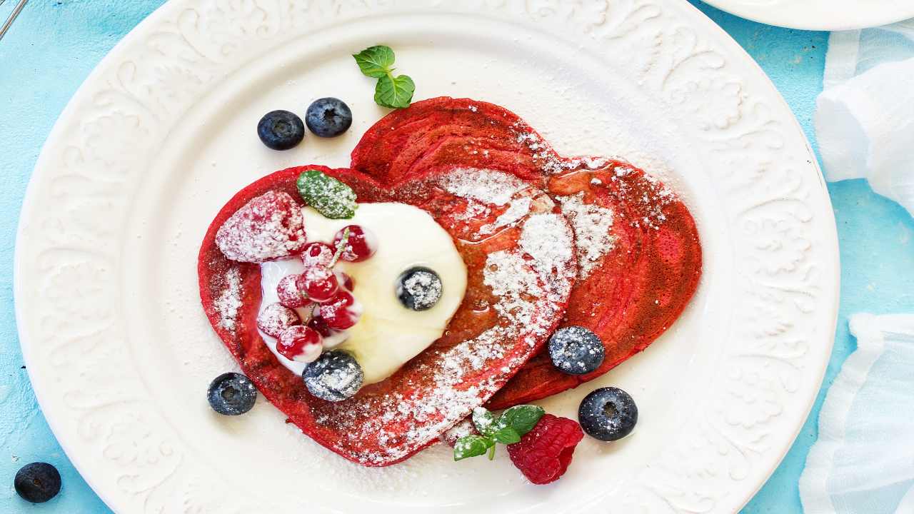 pancake red velvet ricetta
