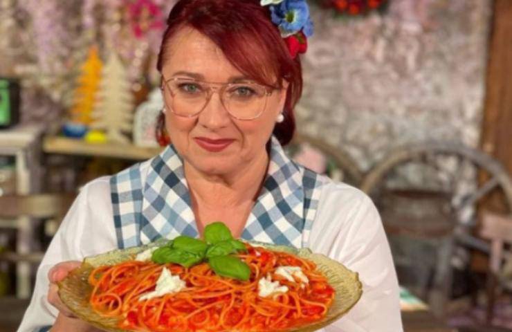 Cristina Lunardini ricetta spaghetti telefono