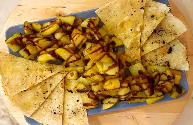 chips piadina senza impasto ricetta veloce