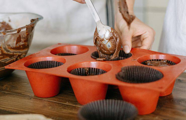 riempire pirottini cupcakes cioccolato frosting ricotta ricetta