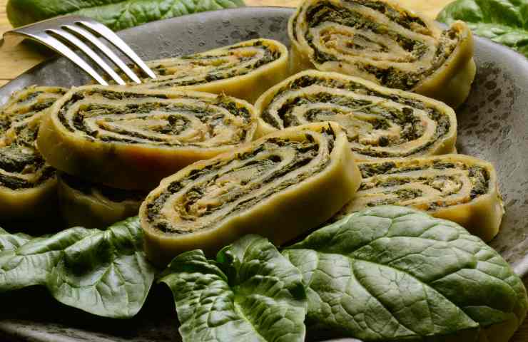 Rotolo con spinaci, tonno e formaggio spalmabile ricetta