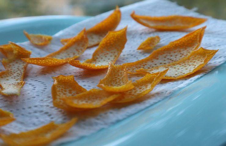 ricetta anti spreco scorza arancia aroma