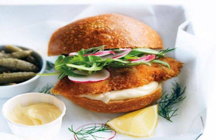 fish burger ricetta semplice