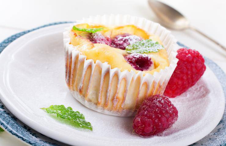 muffin cheesecake ricetta poche calorie