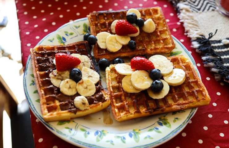waffles dietetici ricetta senza burro e senza zucchero