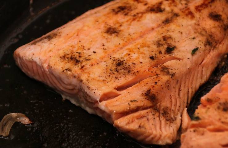 trancio salmone ricetta salmone fragole