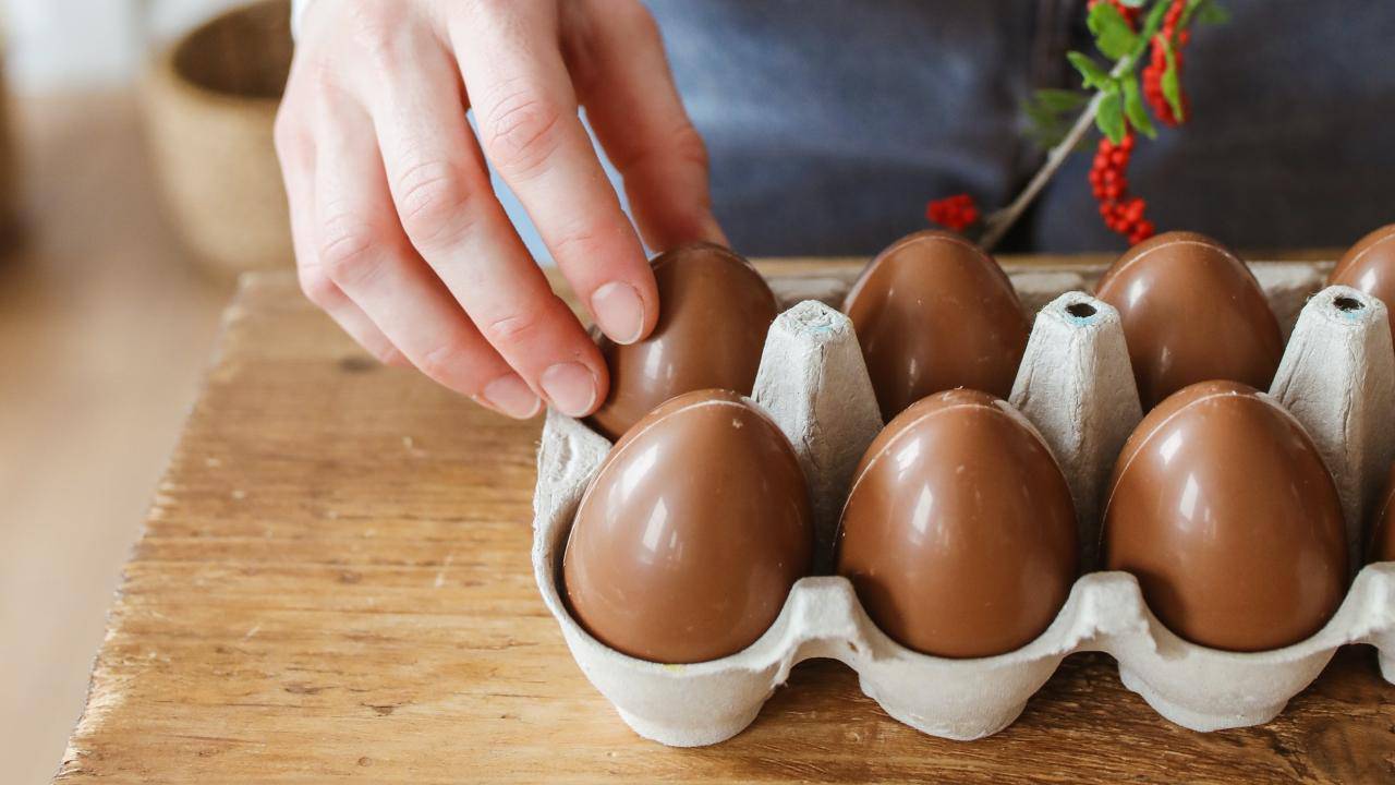uova cioccolato ricetta riciclare uovo Pasqua