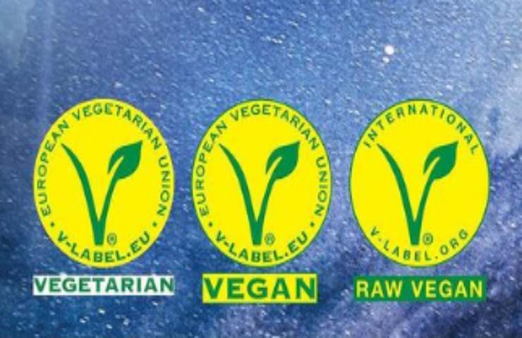 etichetta formaggi vegetariani vegani