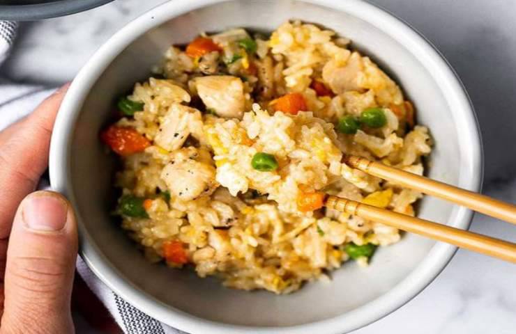 riso cantonese Bimby ricetta