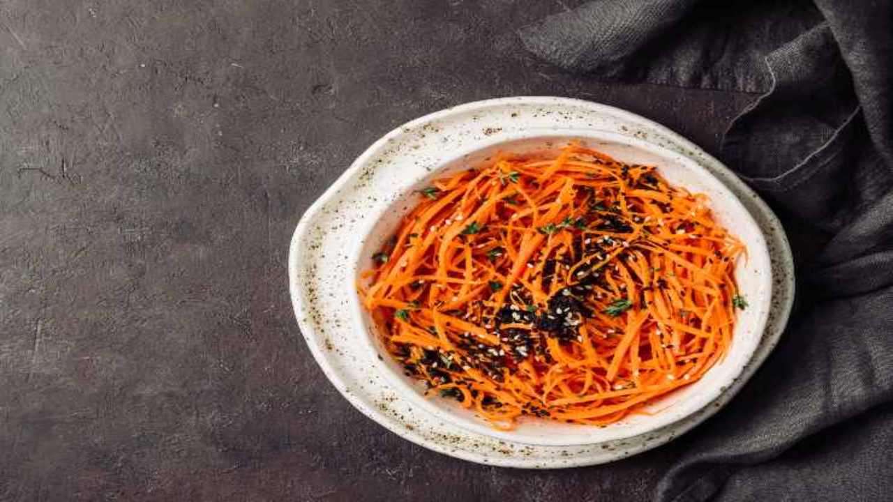 spaghetti carote ricetta