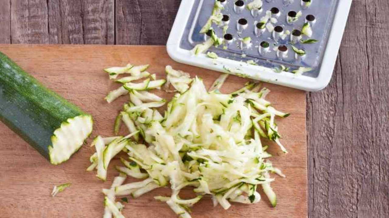 ricetta facile leggera zucchine grattugiate