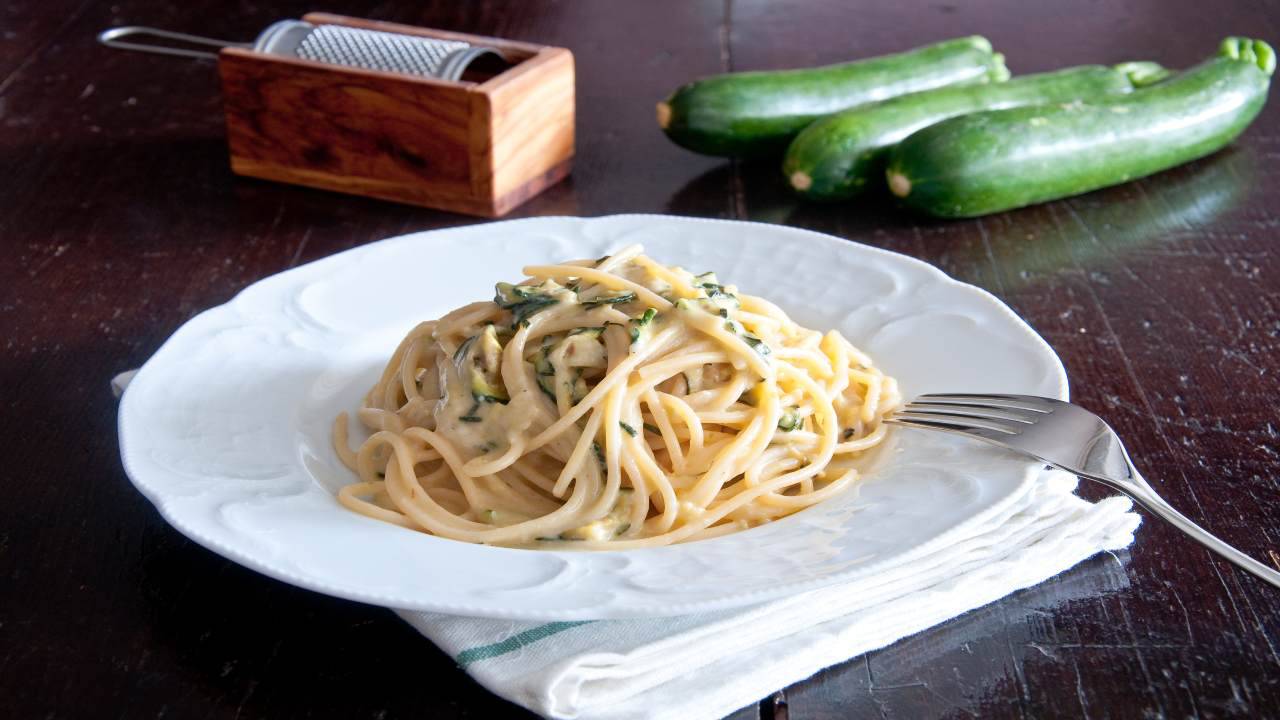 spaghetti alla Nerano ricetta