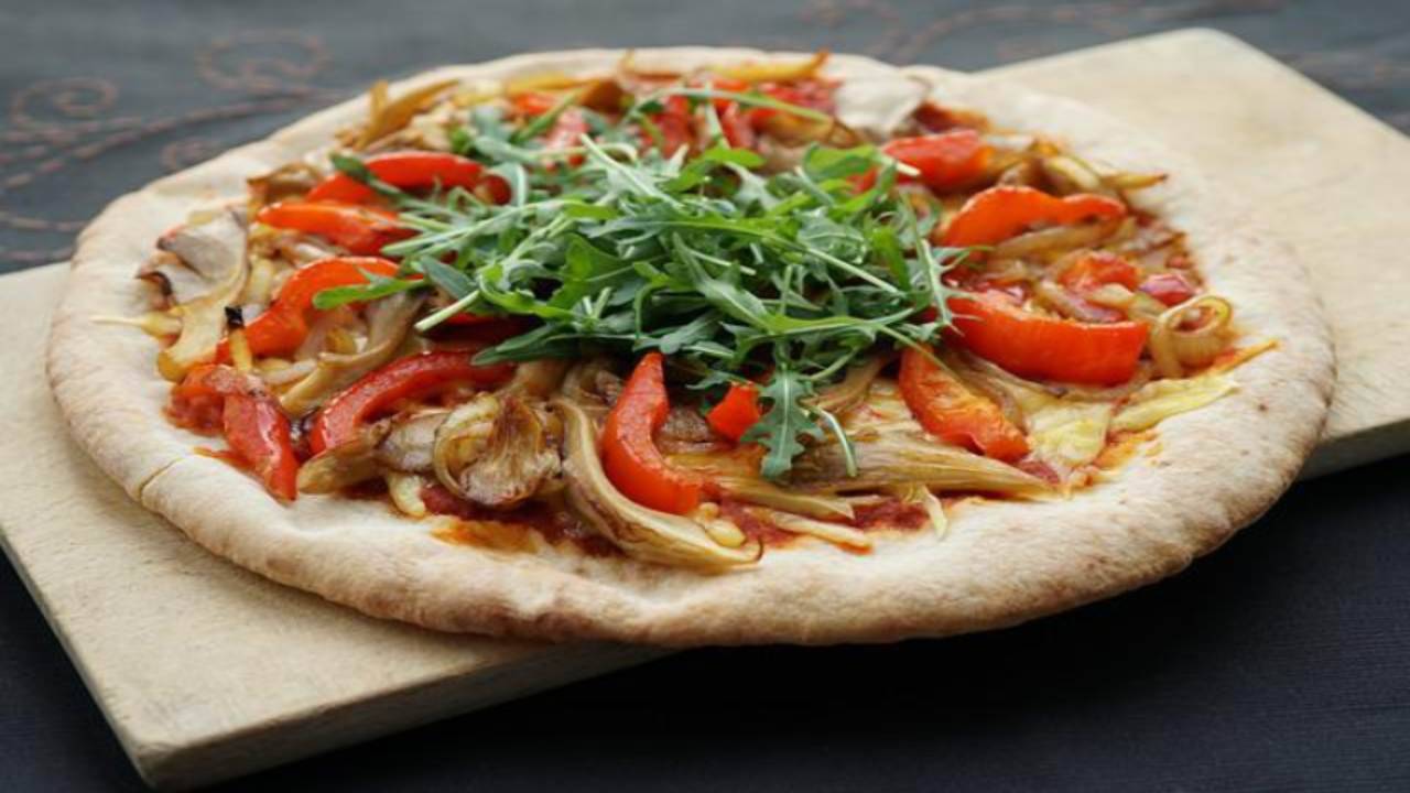 ricetta pizza vegana