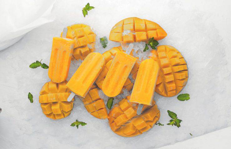 ricetta gelato al mango
