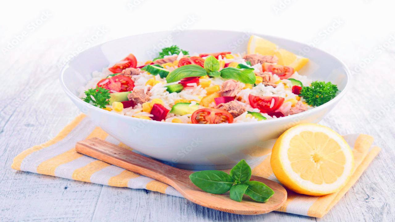 ricetta insalata riso tonno pomodori