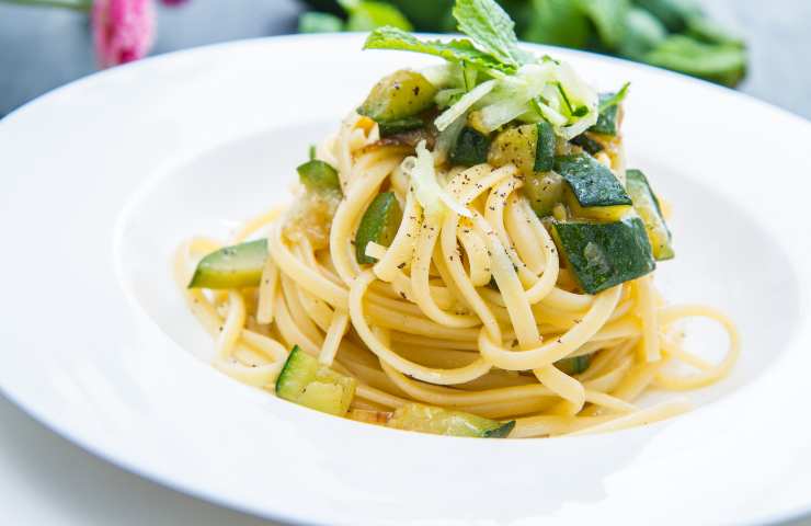 Meghan Markle ricetta spaghetti di zucchine alla bolognese