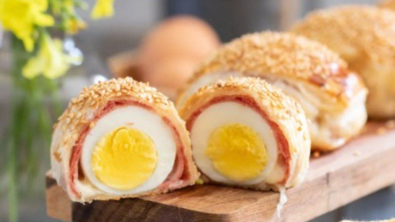 Uova in crosta di sfoglia