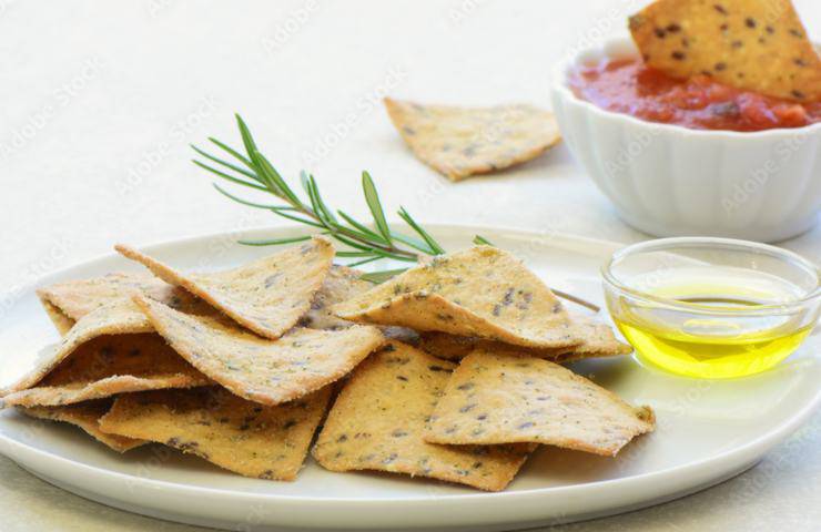 ricetta crackers olive