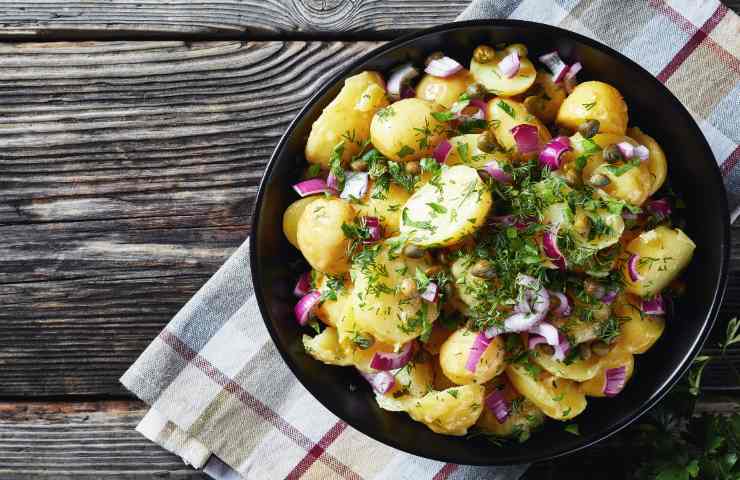 insalata di patate ricetta sophia loren
