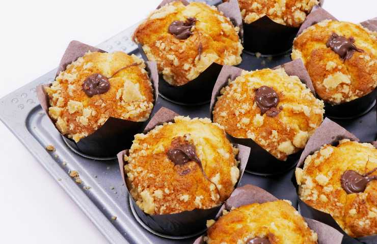 muffin alla Nutella ricetta senza burro