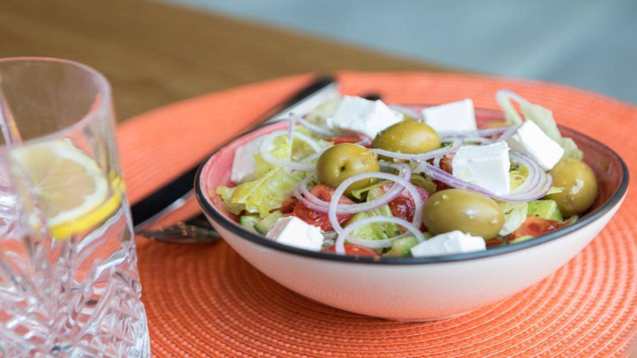 antipasto vegetariano greco